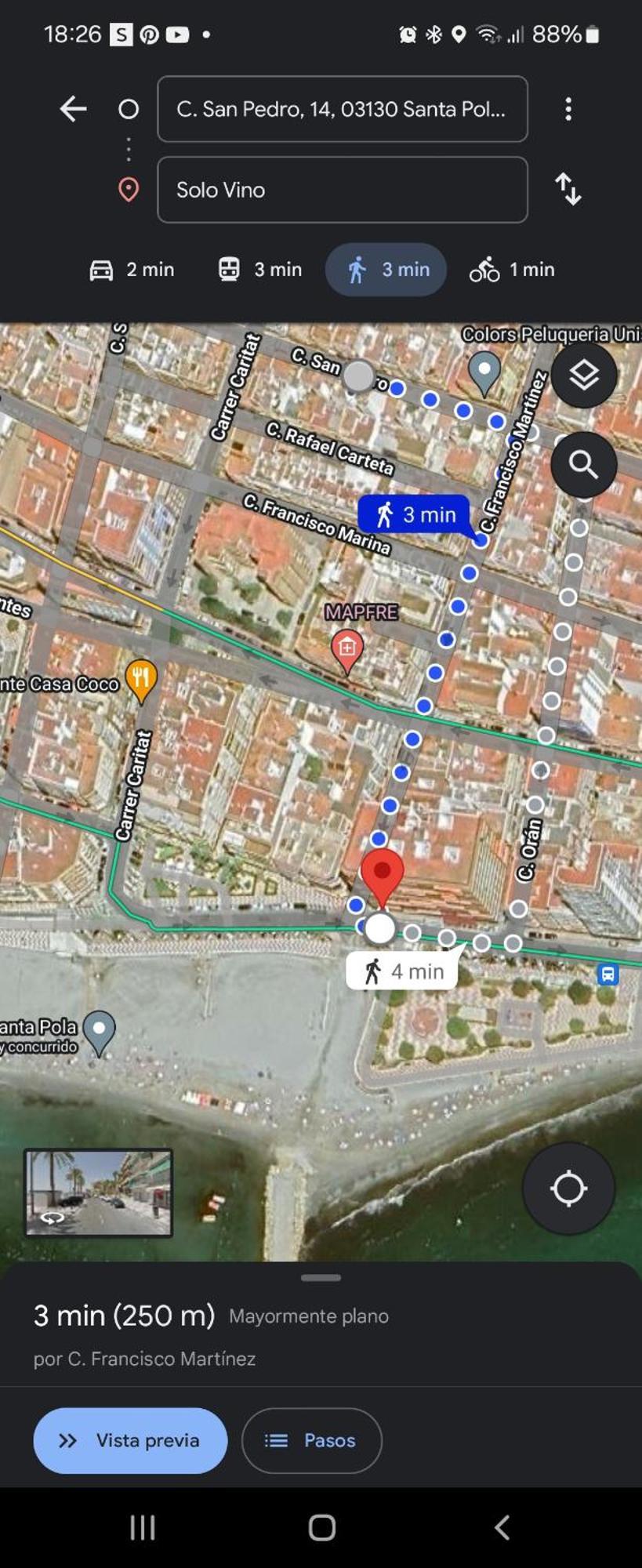 圣波拉San Pedro Con Ascensor Y Playa公寓 外观 照片